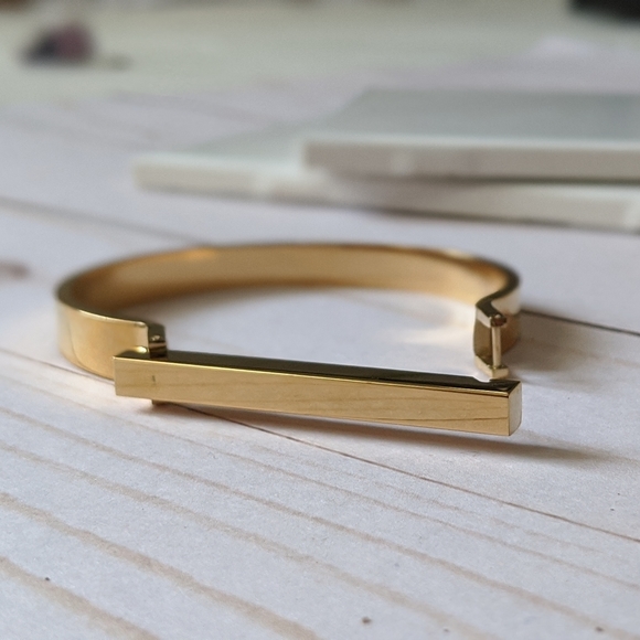 Modern Bar Bracelet - Picture 2 of 4